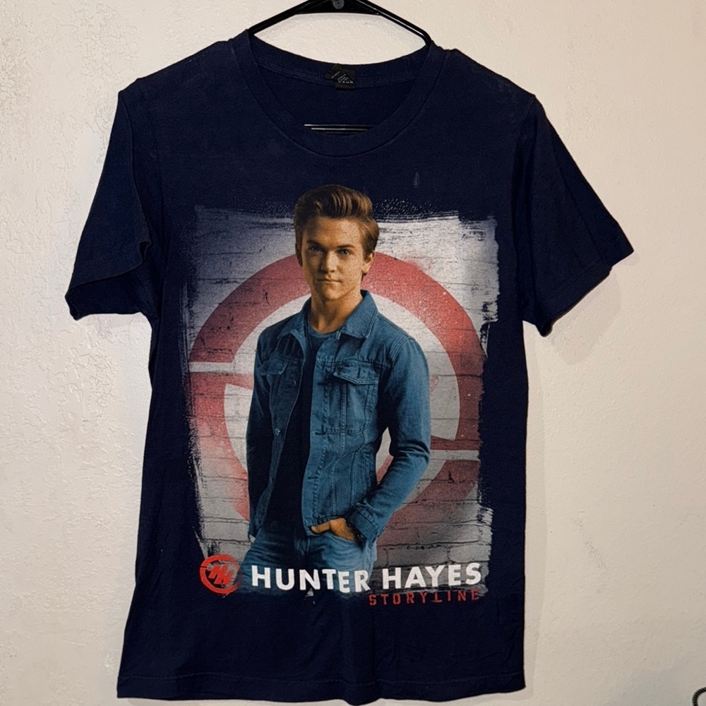 Hunter Hayes Storyline Men’s Size Small T-Shirt - Navy